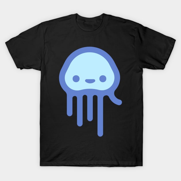 Kawaii Cute Jellyfish T-Shirt by MeatMan